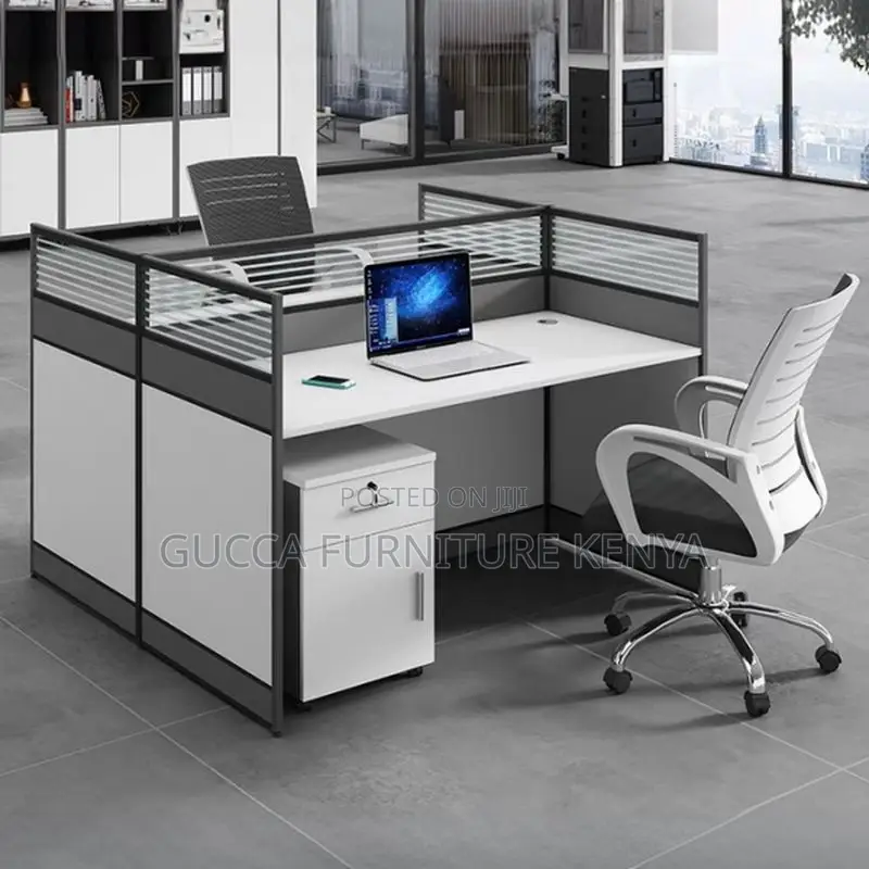 Workstration:Dual-Desk Modular Workspace for Home and Office