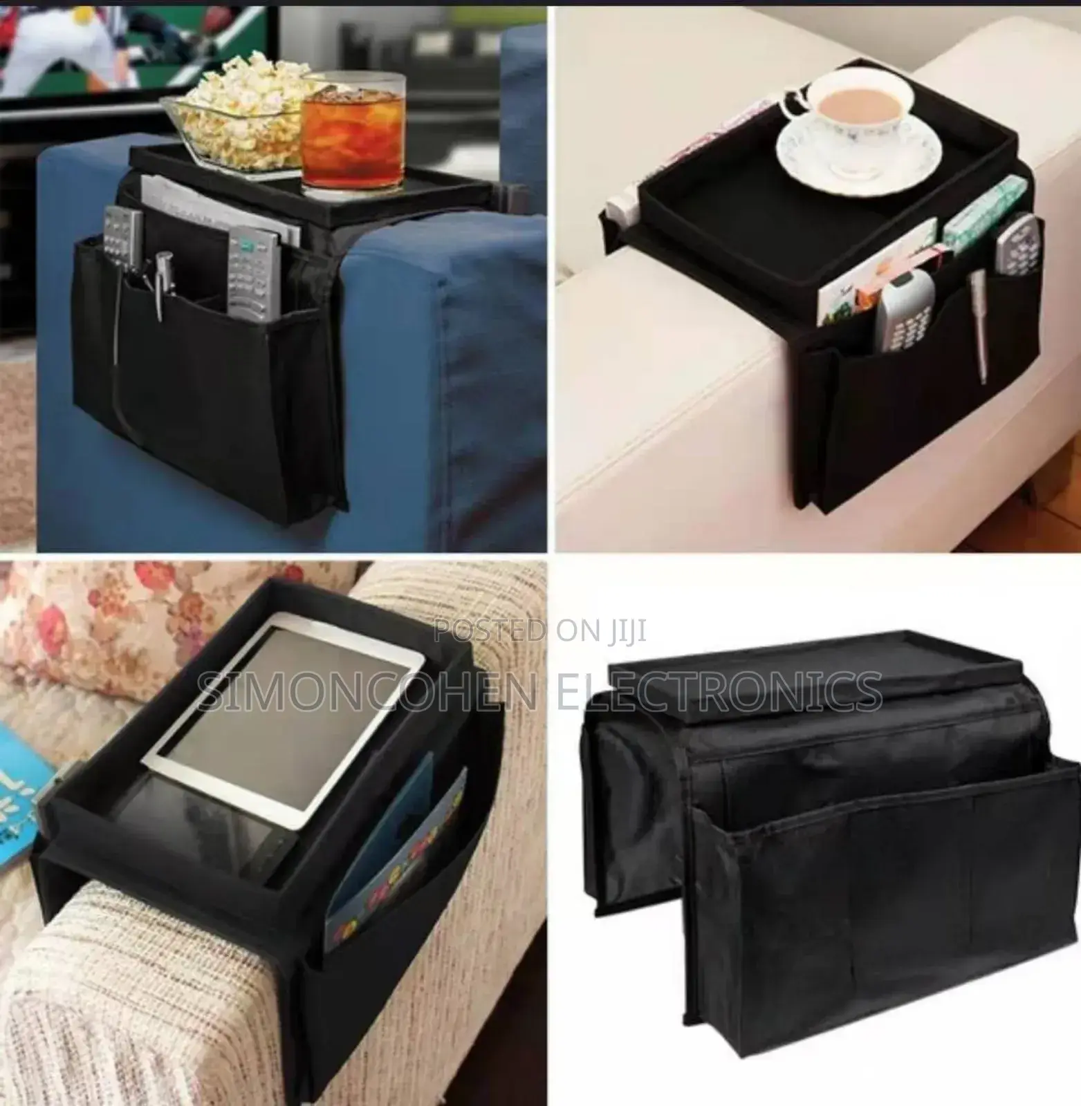 Couch Arm Rest Organizer