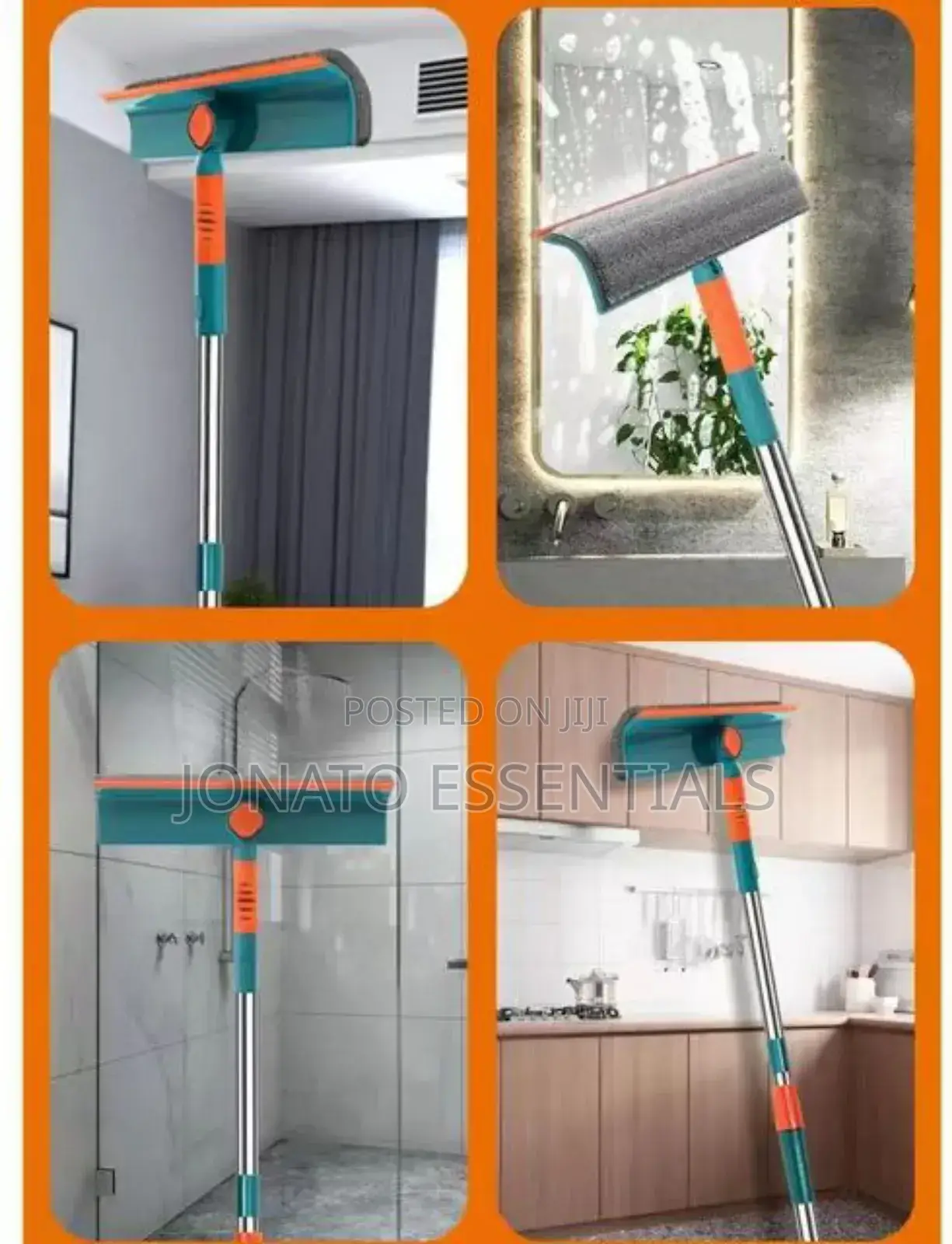 2 in 1 Glass Window Cleaner, Cleaning Tool