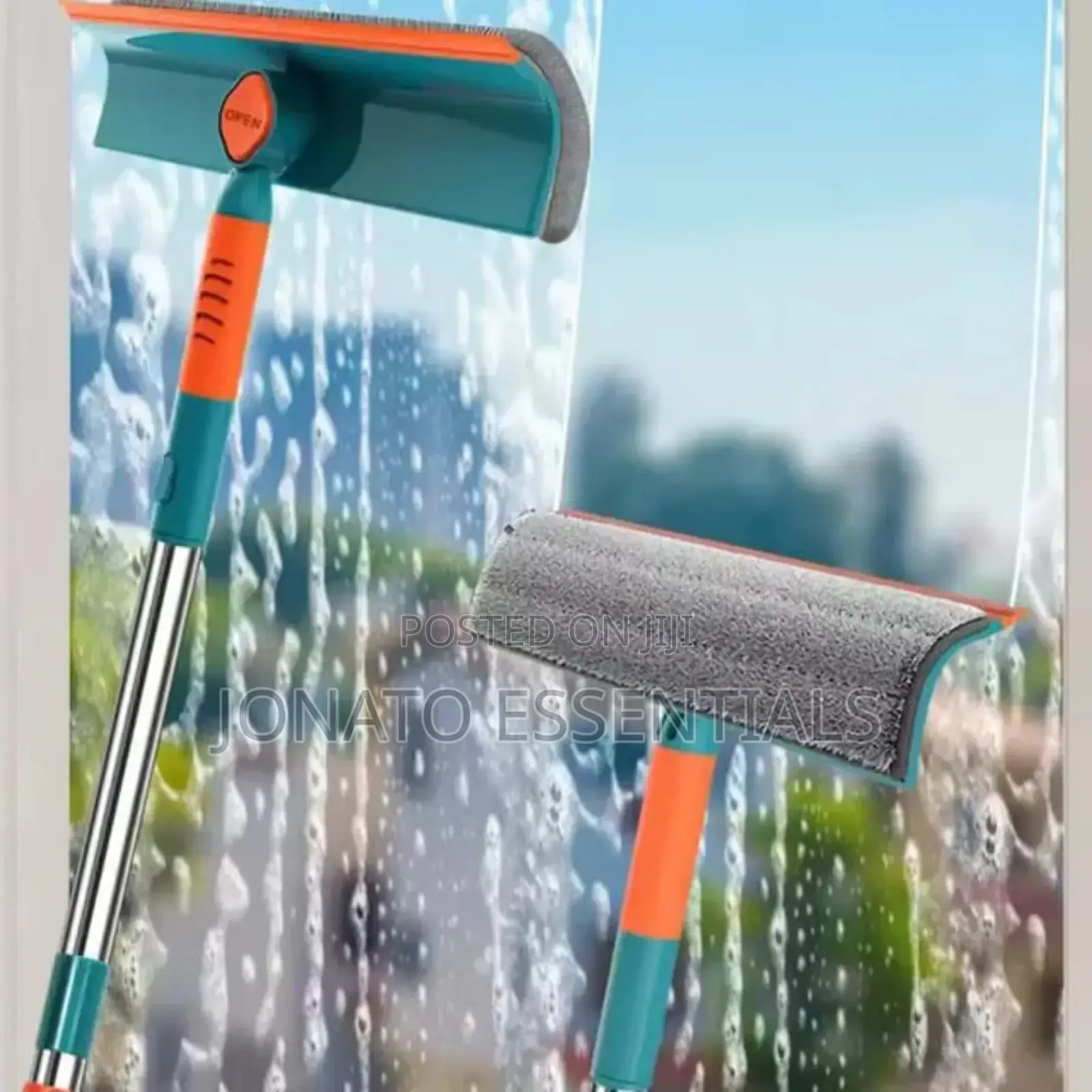 2 in 1 Glass Window Cleaner, Cleaning Tool