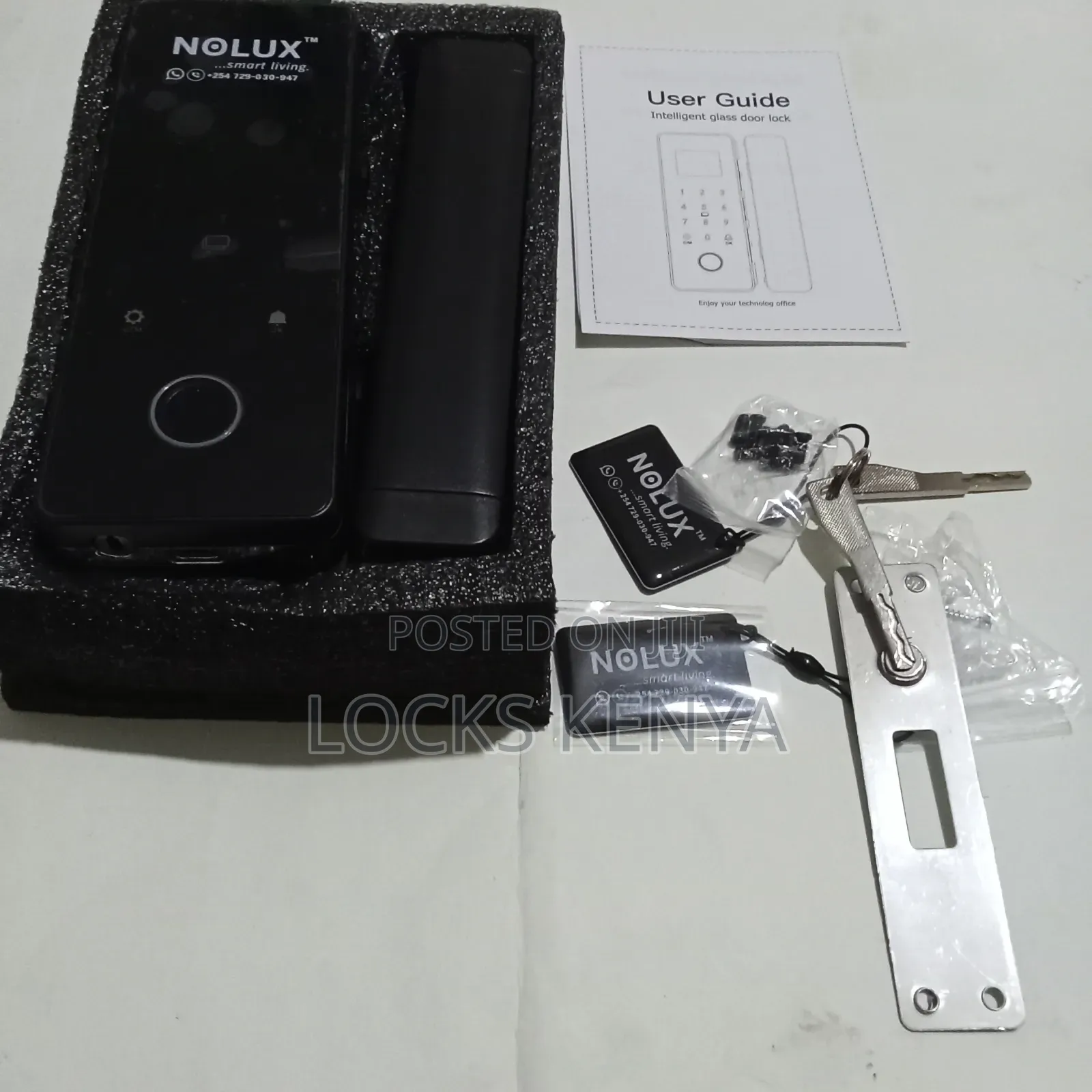 Office Glass Door Smart Lock