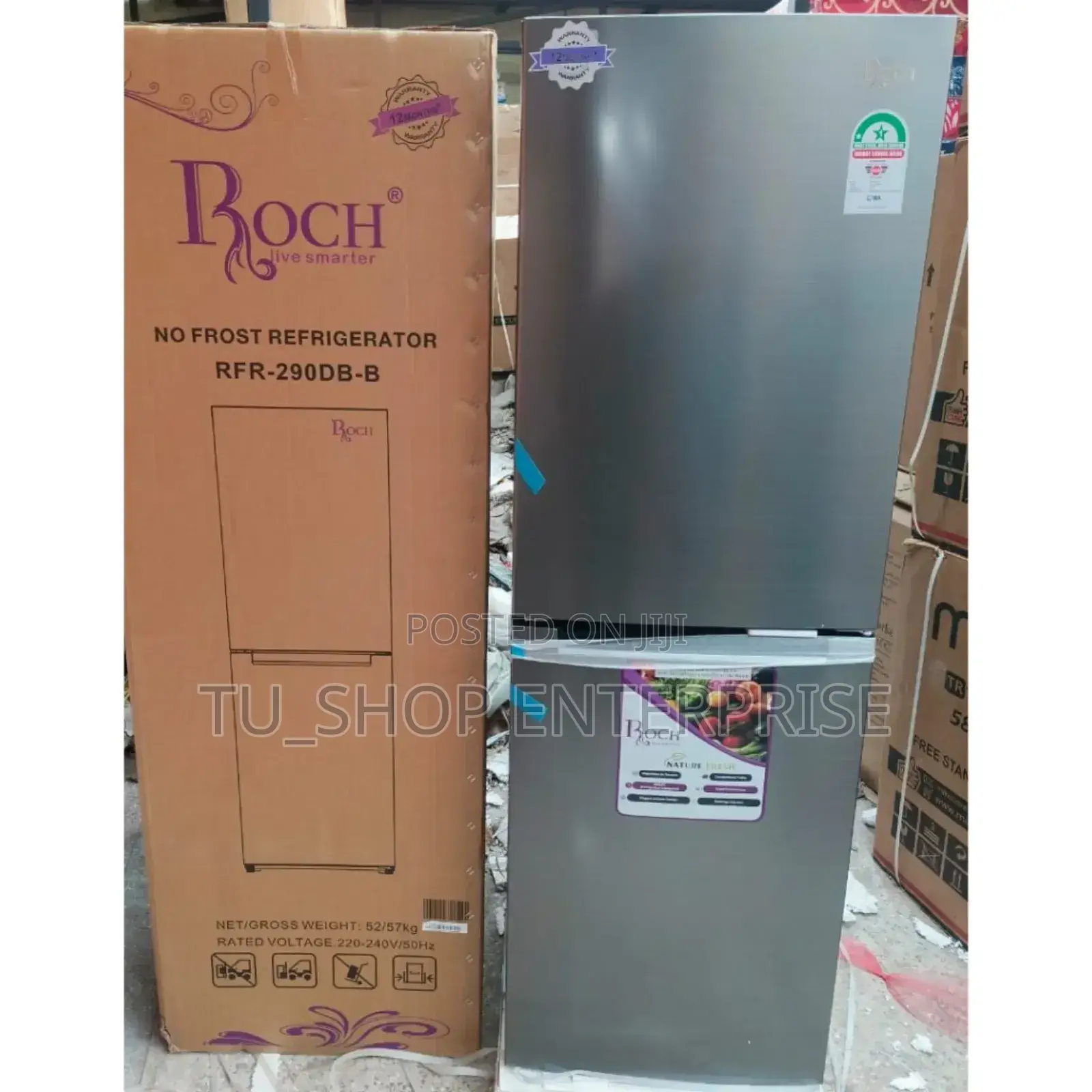 # Roch RFR-290-Db-B 230l Bottom Freezer ! 