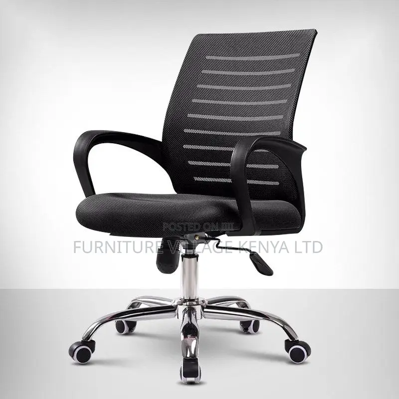 Office Chair:Sturdy Mesh Fabric Swivel Office Chair
