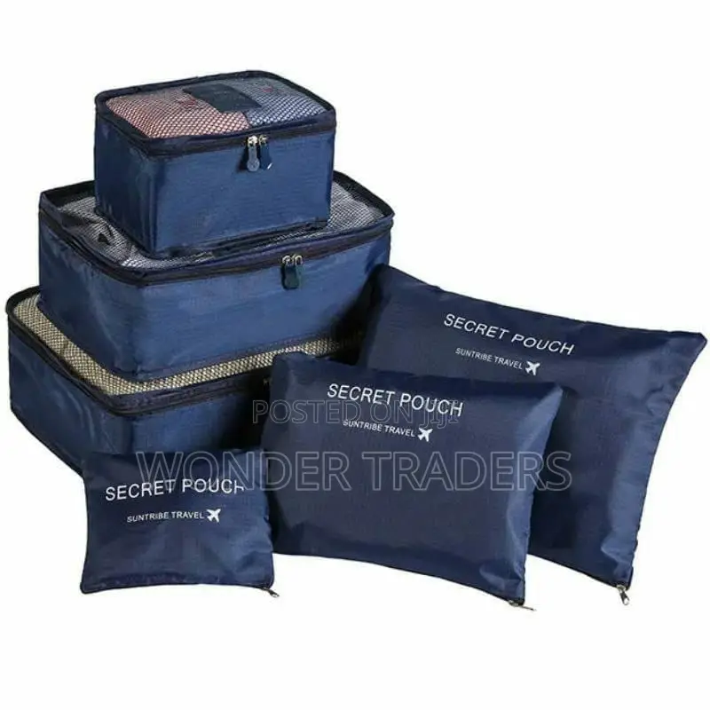6pcs Luggage Travel Organizers for Suitcase .
