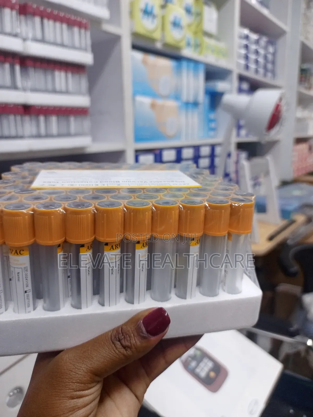Blood Collecting Yellow Tube