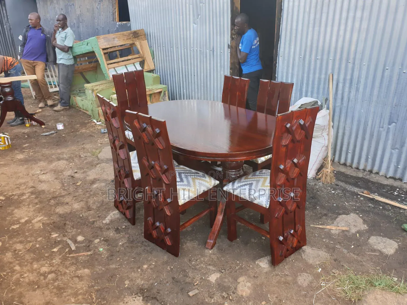 Executive Wooden Dining Set