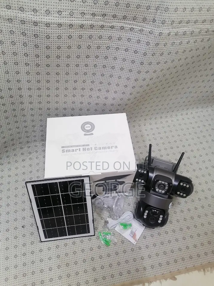 PTZ Camera 4g Triple Lens Solar