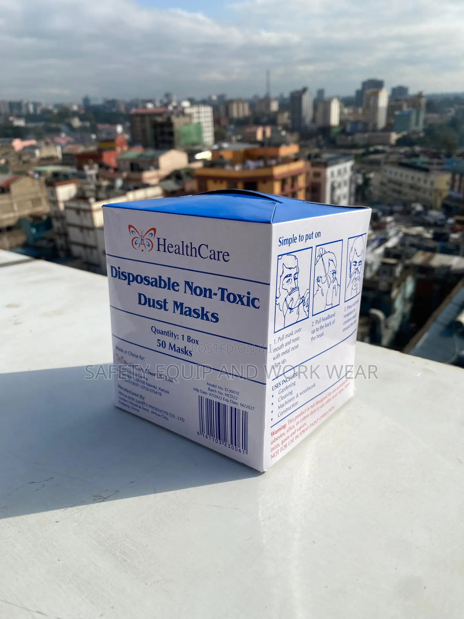 Airease Lightweight Dust Mask For Everyday Use