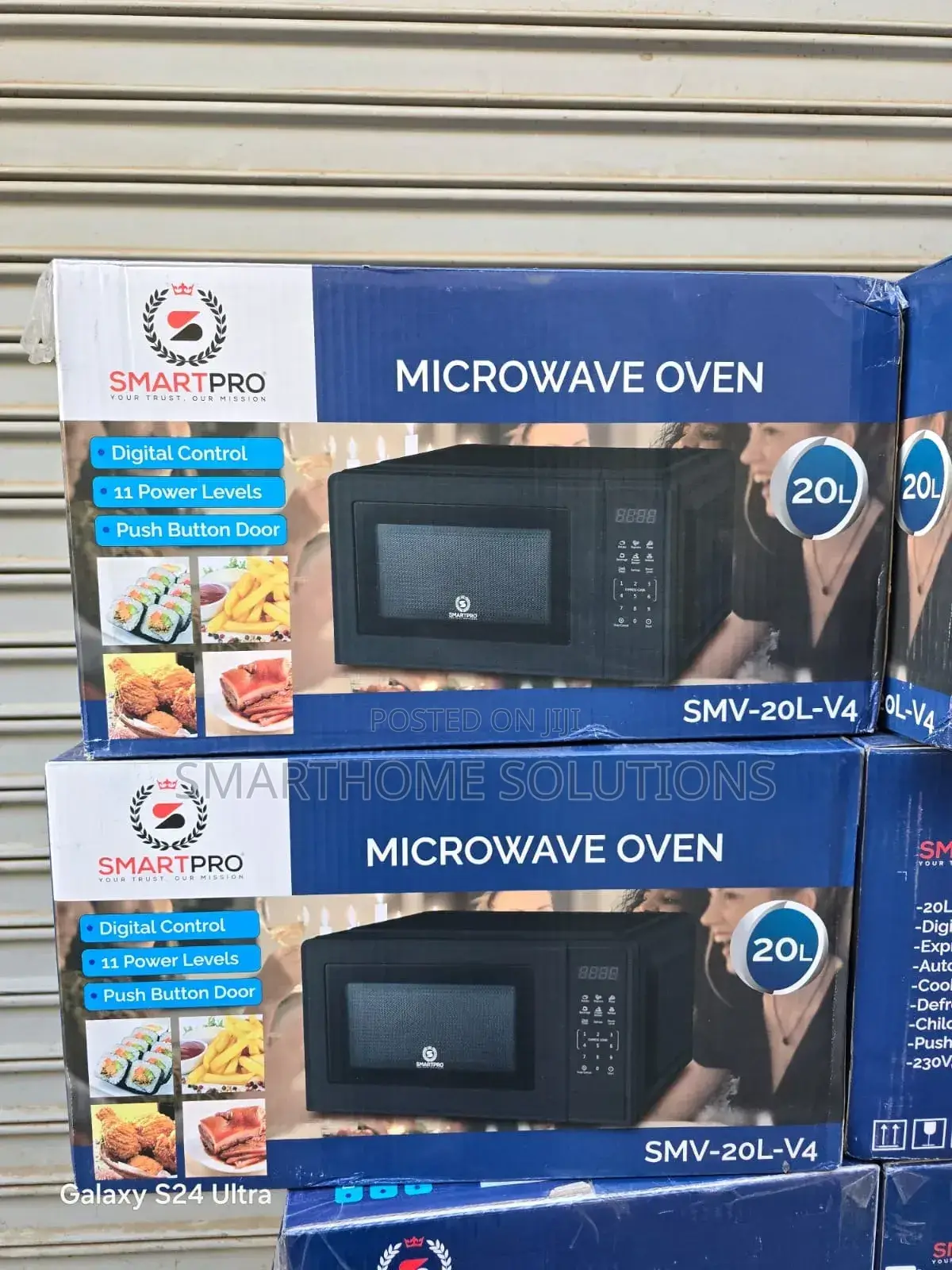 Smart Pro Black 20l Digital Microwave