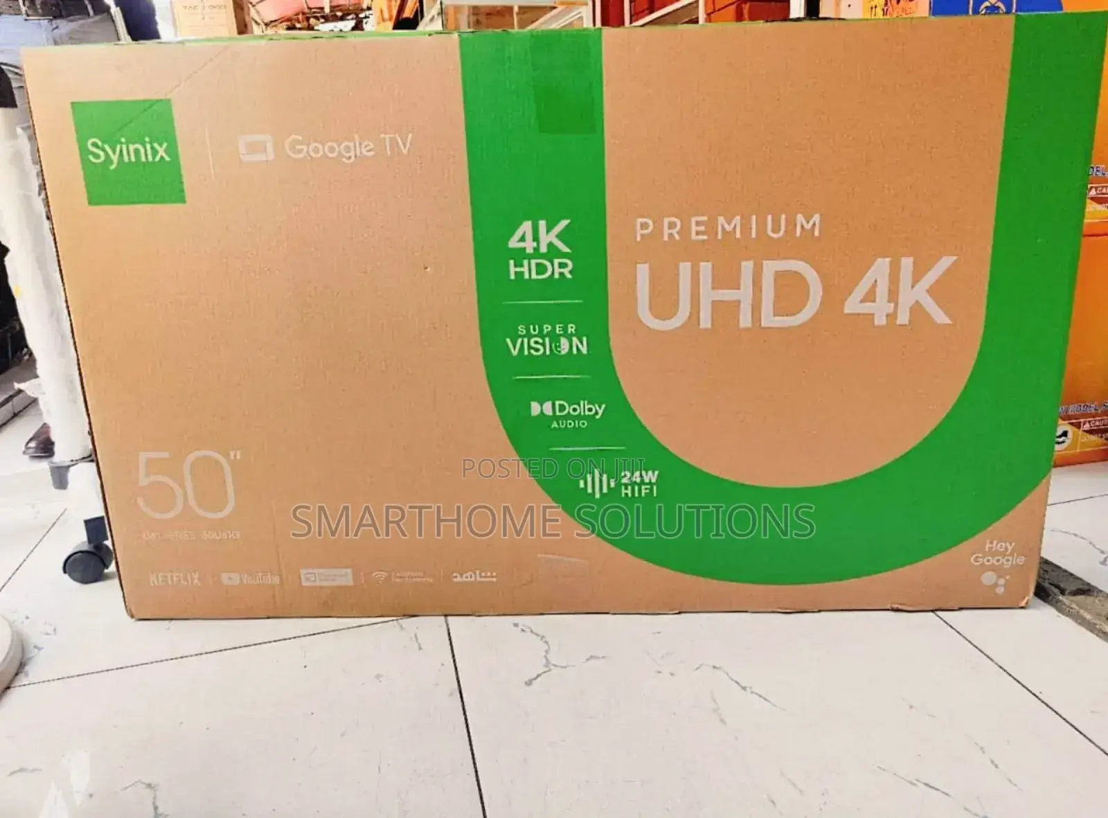 Syinix 50 Inches Uhd Google Television