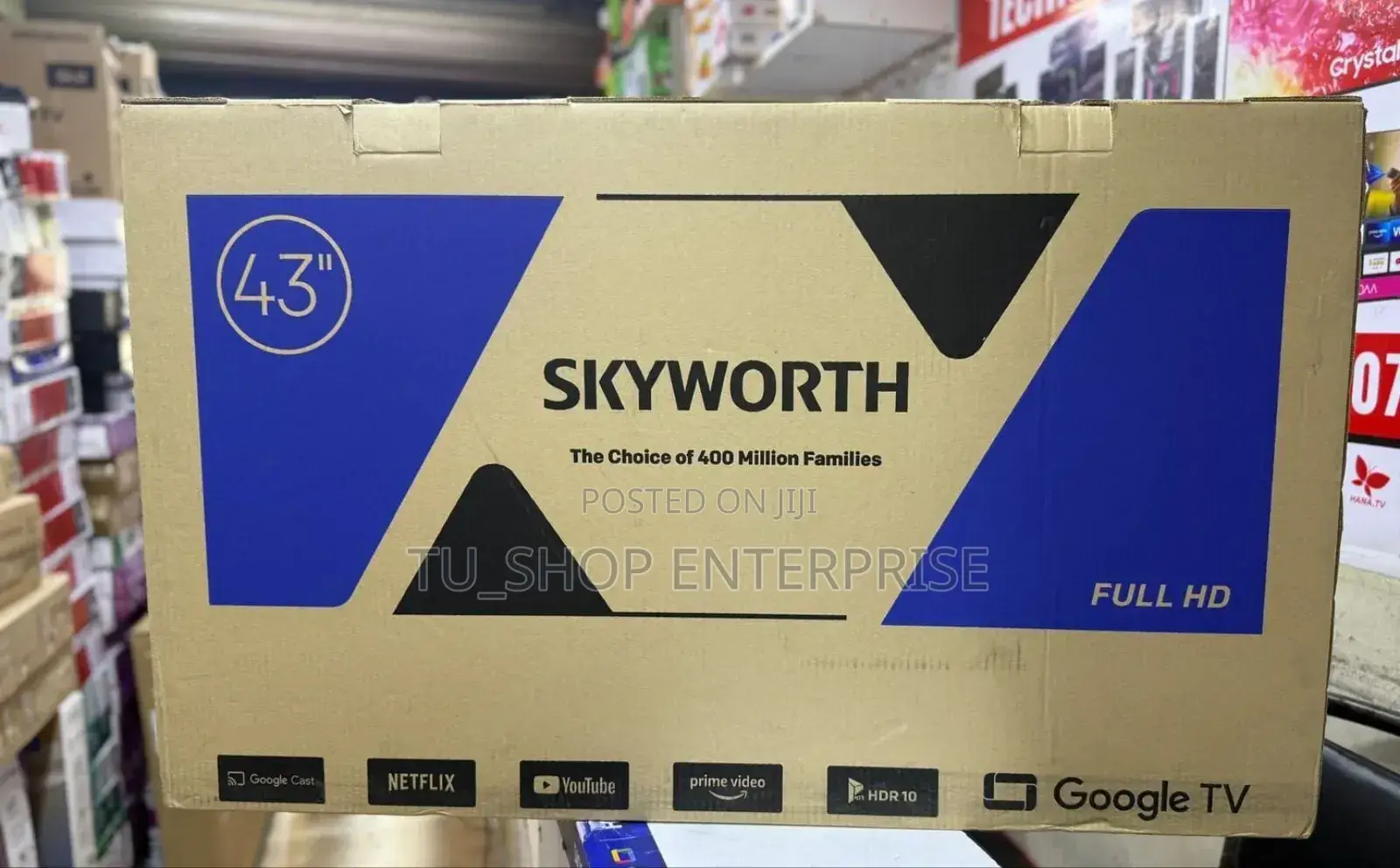 Tv! Tv!!
Skyworth 43 Smart