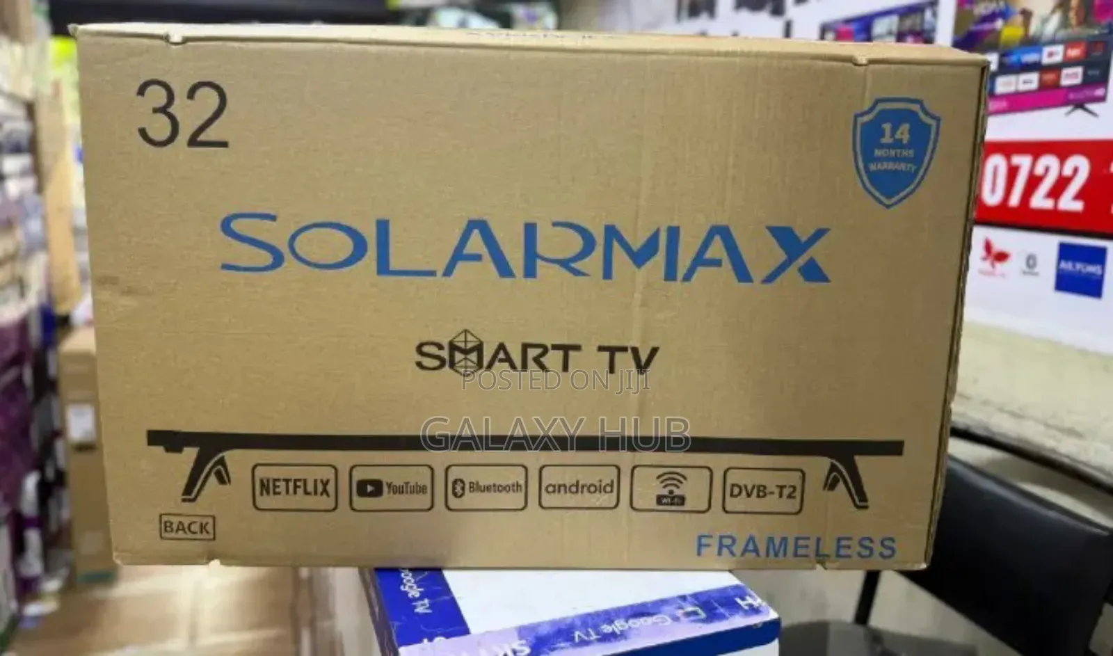Solarmax 32 Smart Tv Android Frameless With Bt 