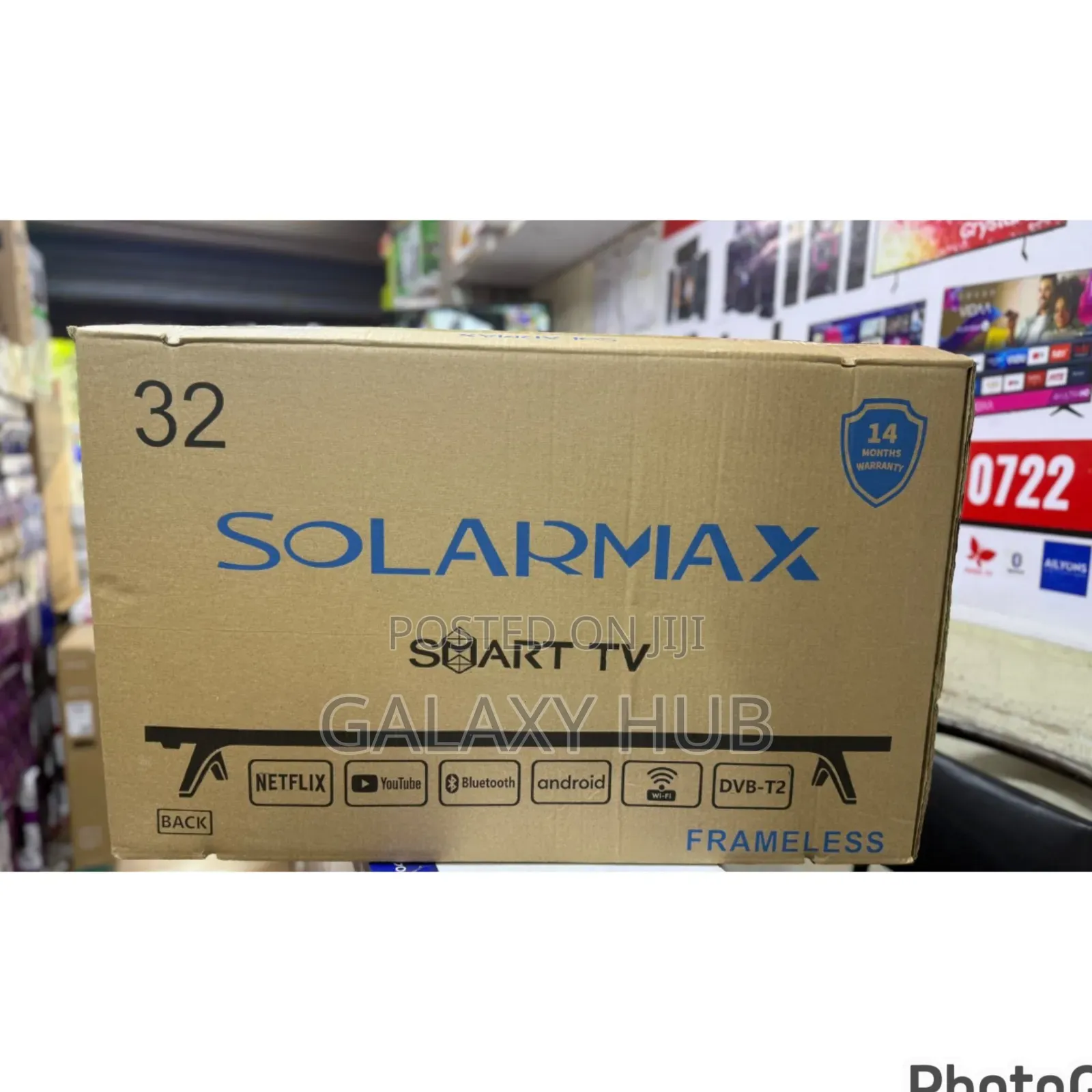 Solarmax 32 Smart Tv Android Frameless With Bt 