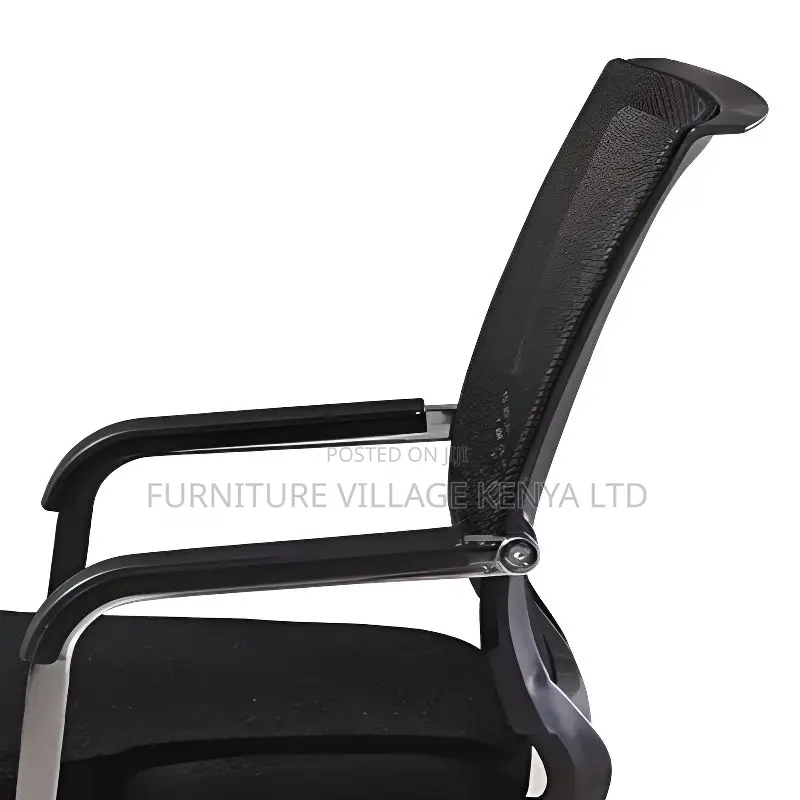 Office Chair:Fixed Conference Chair With Comfortable Armrest