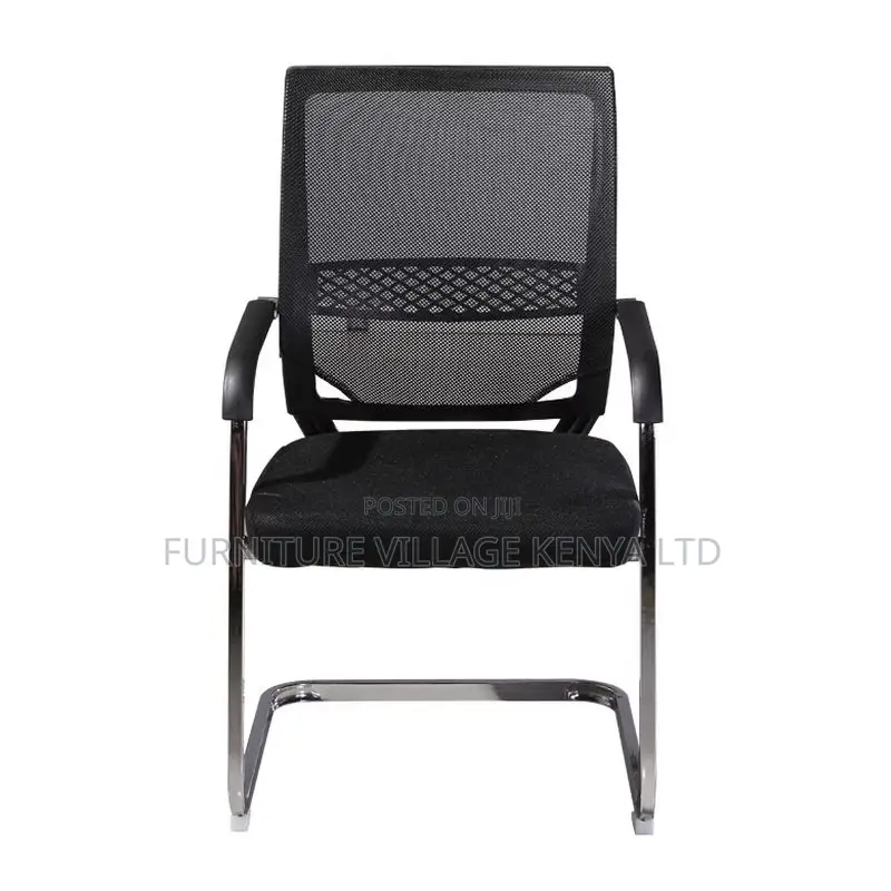 Office Chair:Fixed Conference Chair With Comfortable Armrest