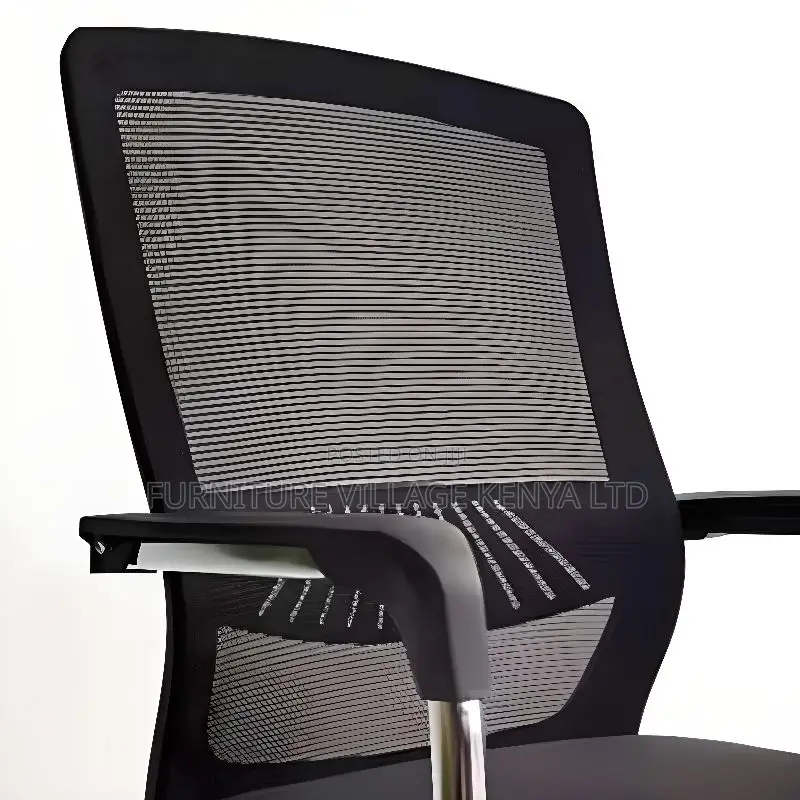 Office Chair:Fixed Conference Chair With Comfortable Armrest