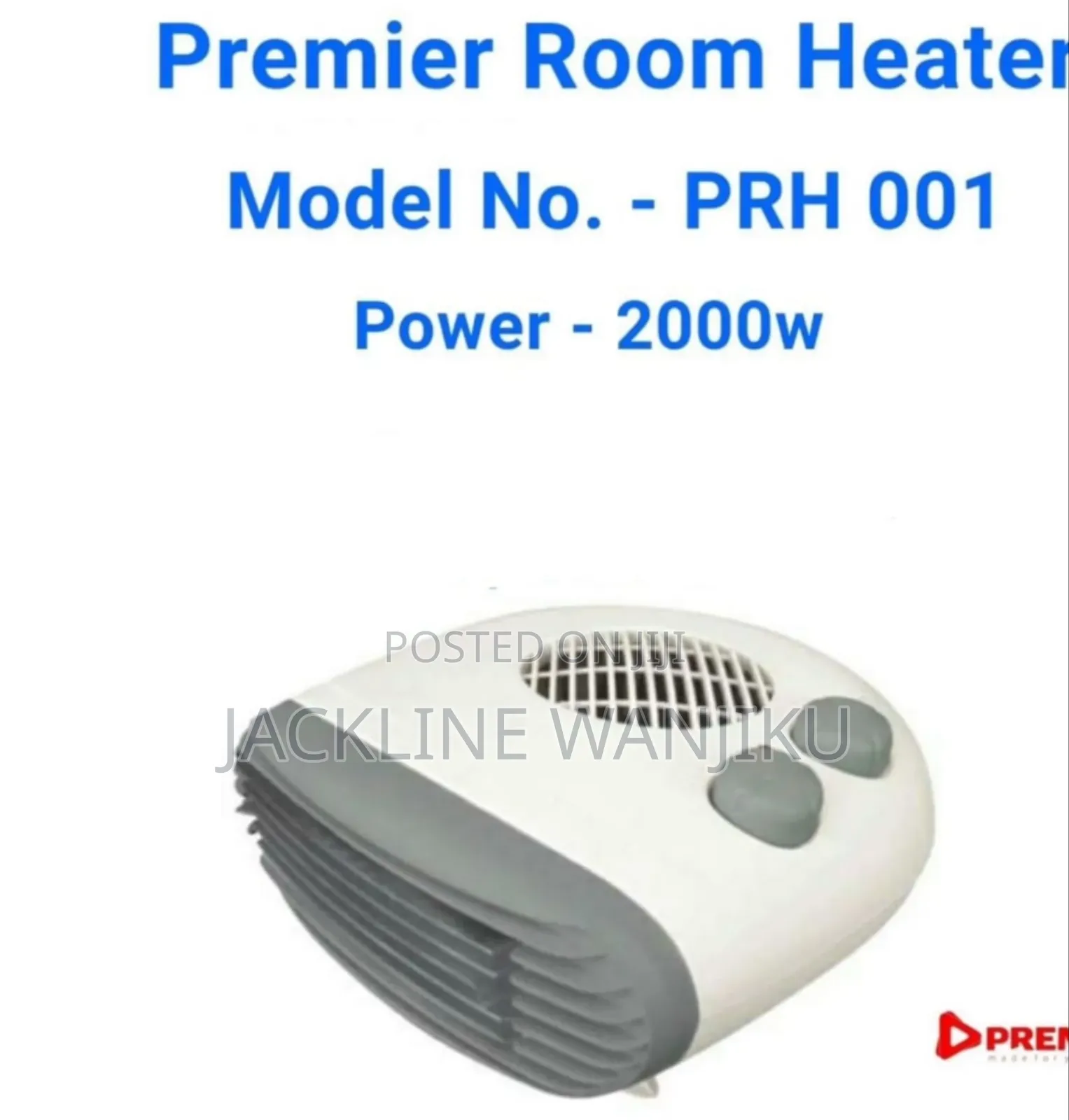 Premier Fan Heater/ Room Heater 2 in 1