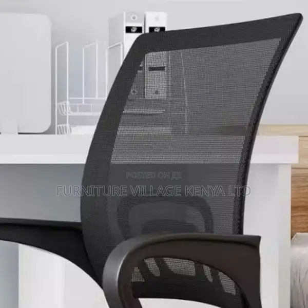 Office Chair:Mobile Clerical Ergonomic Mesh Office Seat