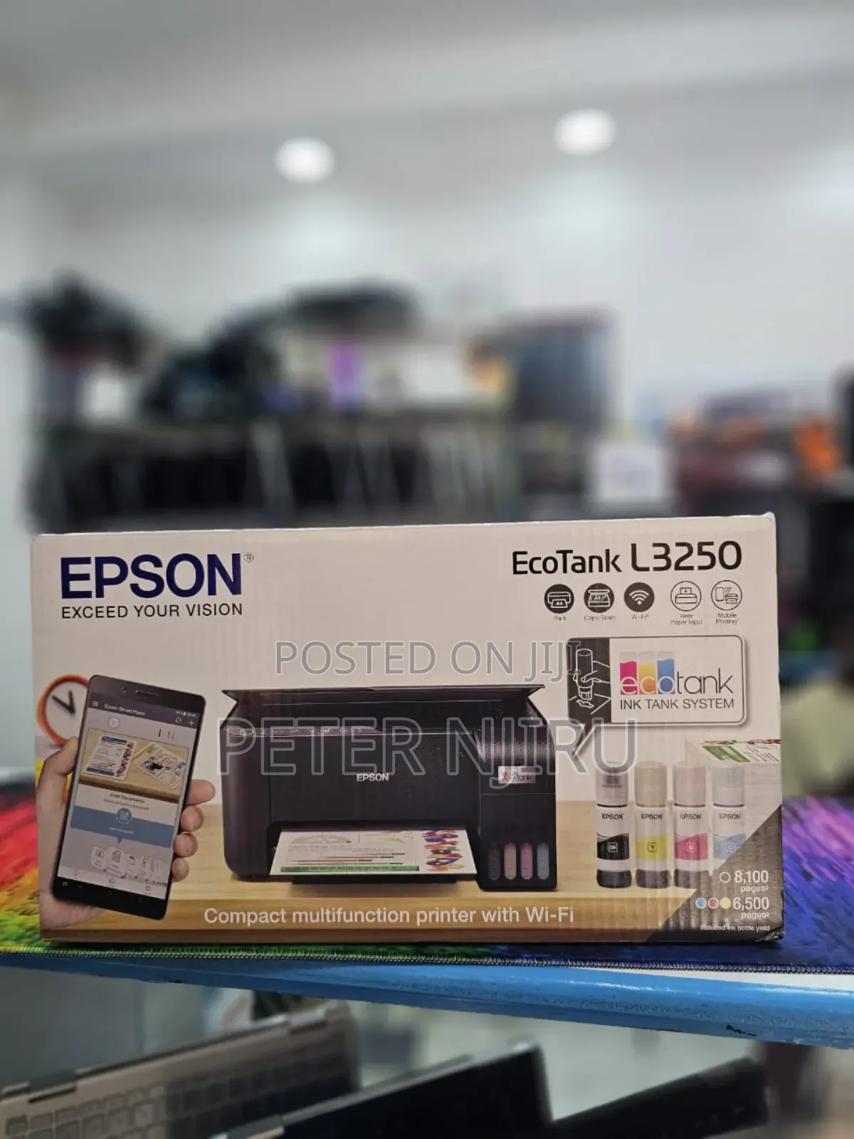 Epson Ecotank L3250 3 in 1 Printer at KSH 23999