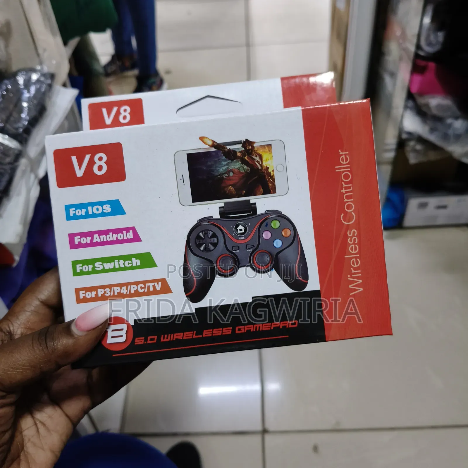 Wireless Controller (For Ios, Android, Switch, Tv, Pc, P4/P4