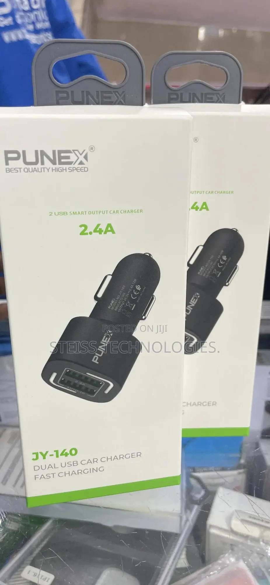 Punex 2port Usb Car Charger