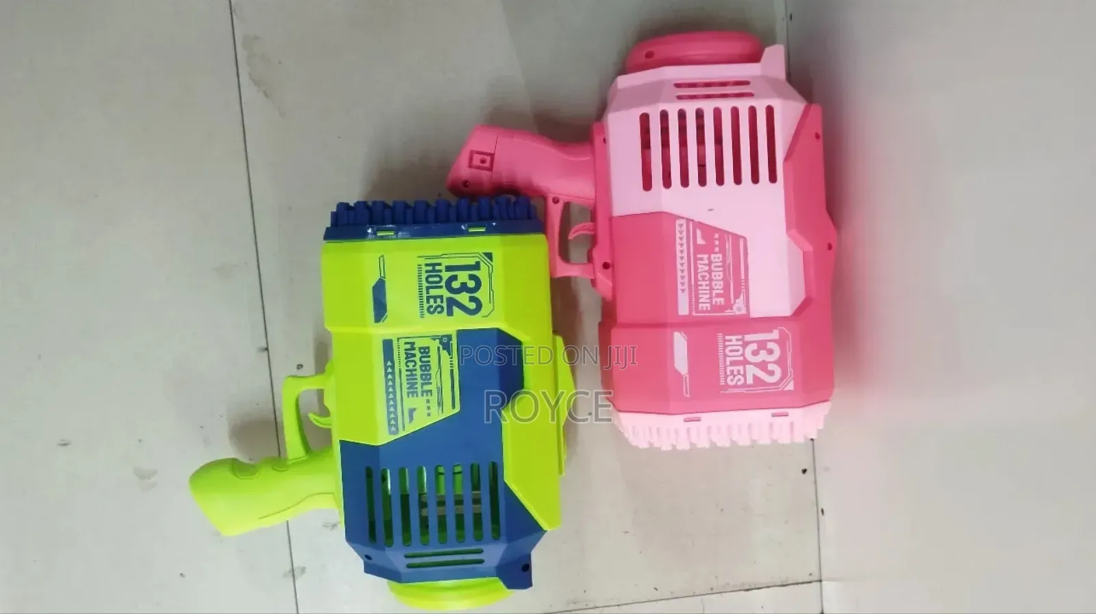 132 Holes Electric Bubble Gun