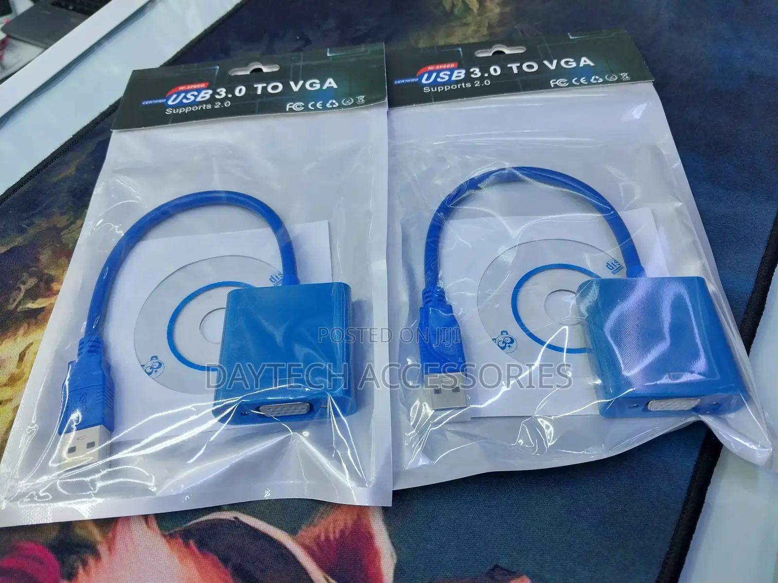 Usb 3.0 to Vga Multi-Display Video Converter External Cable