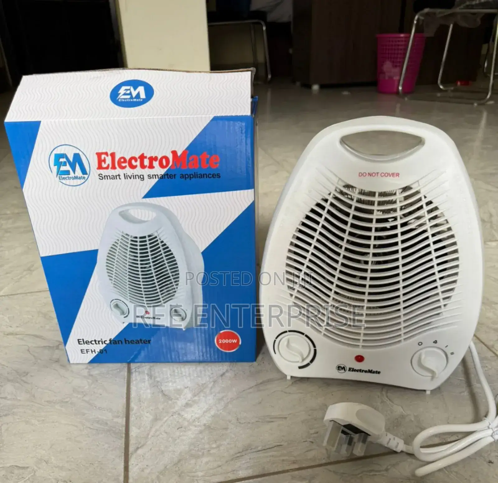 Efficient Electromate Fan Room Heater