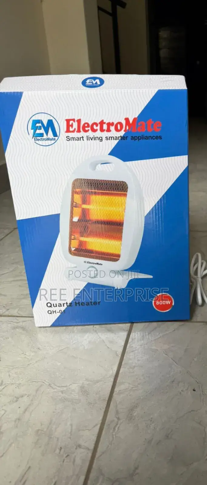 New Model Electromate Quartz Room Heater