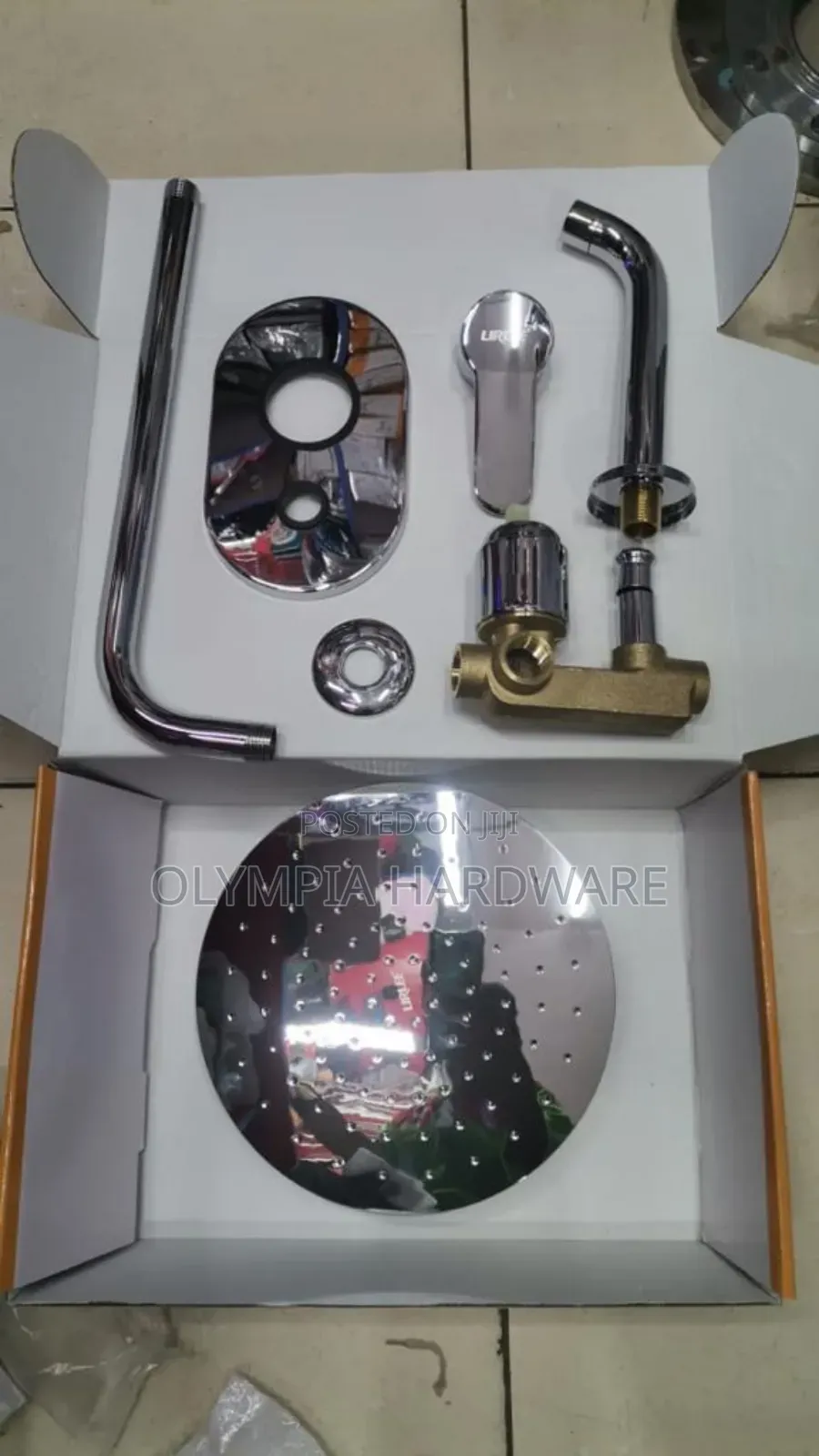 4way Lirlee Concealed Shower Mixer (Silver)