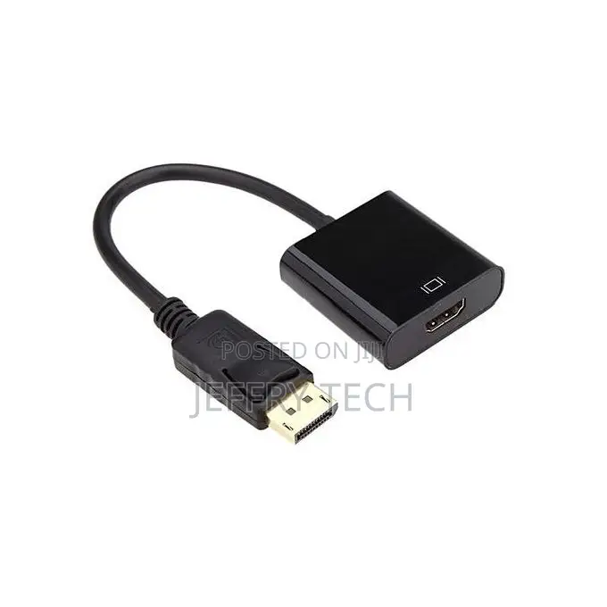 Display Port Displayport to Hdmi Adapter for Tv, Pc Computer