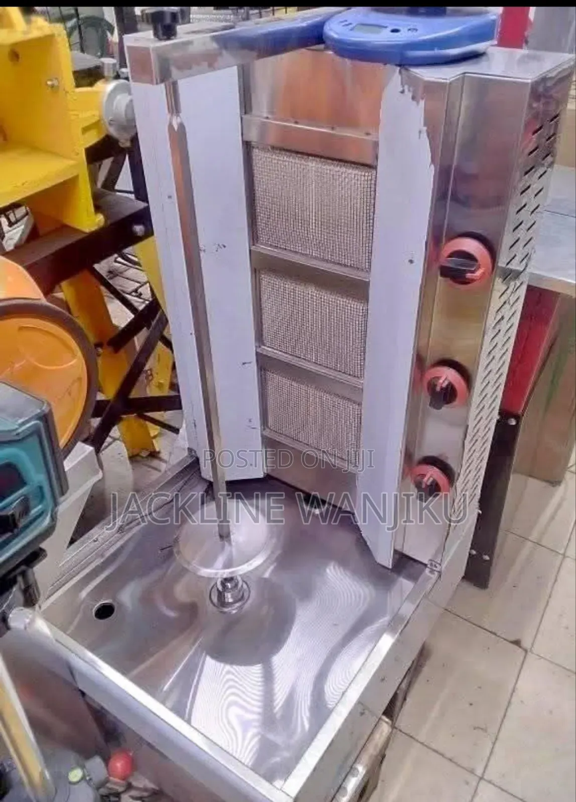 New 3 Burner Shawarma Machine/ Electric Shawalma Machine