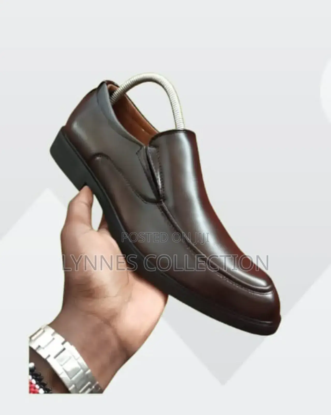 Leather Laceless Quality Official Shoes