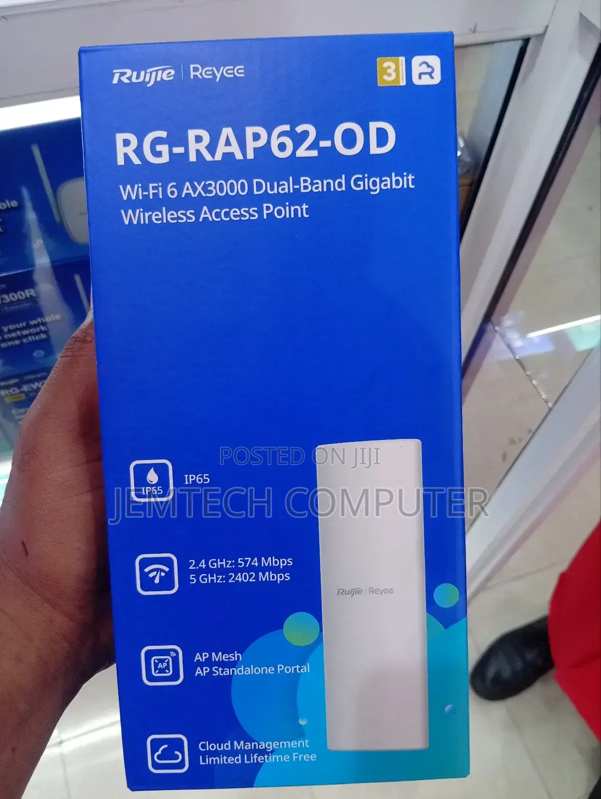 Ax3000 Ruijie Wi-Fi 6 Access Point Rap 62-0d