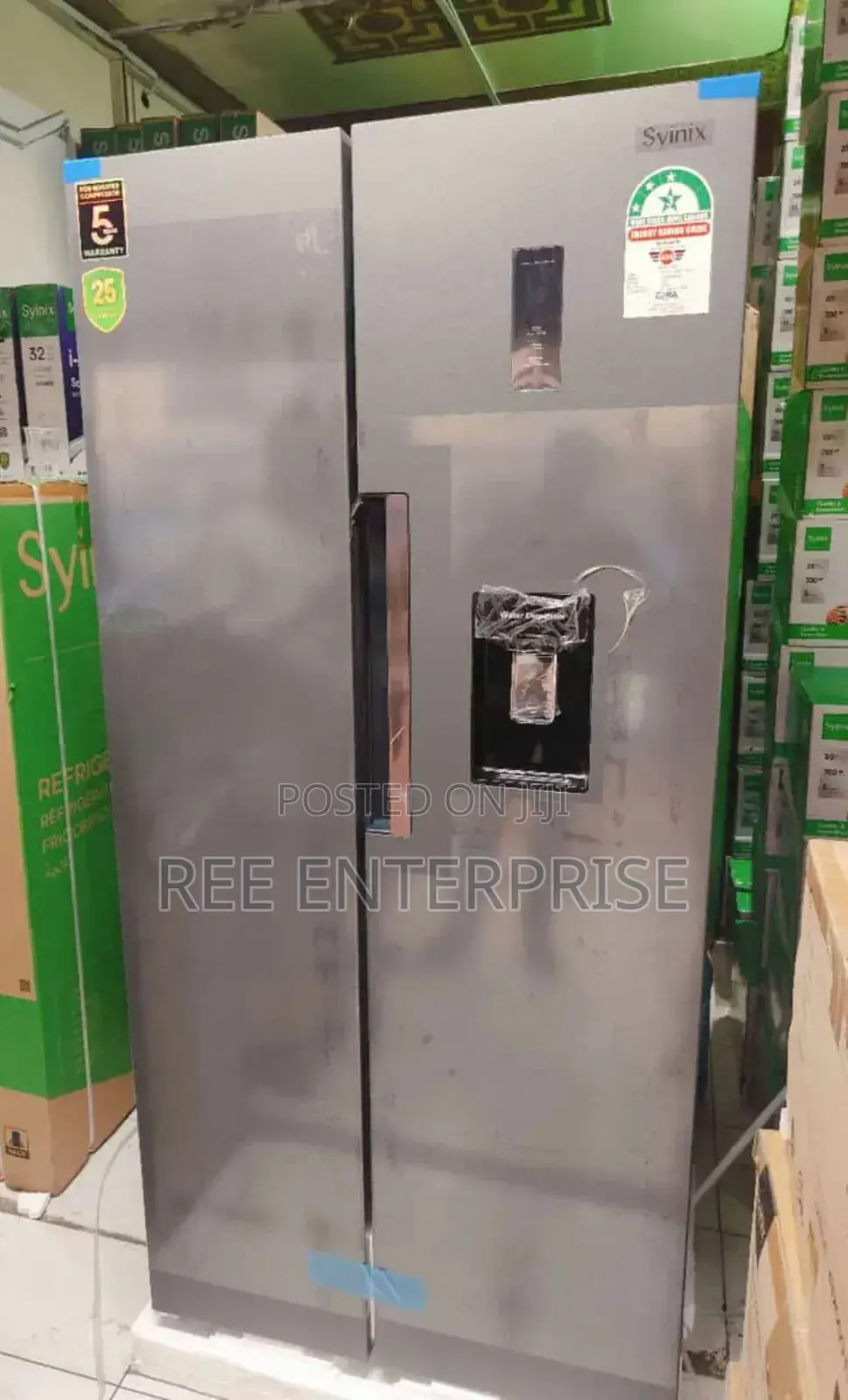 Legit Syinix 460 Litres Refrigerator With Dispenser