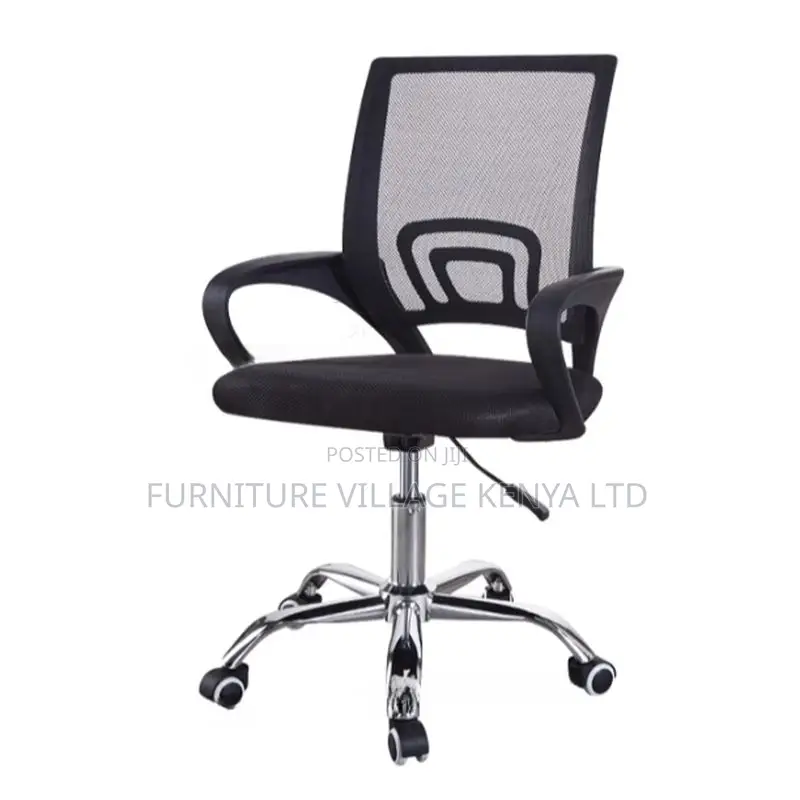 Office Chair:Swivel Mesh Desk Chair With Lower Back Support