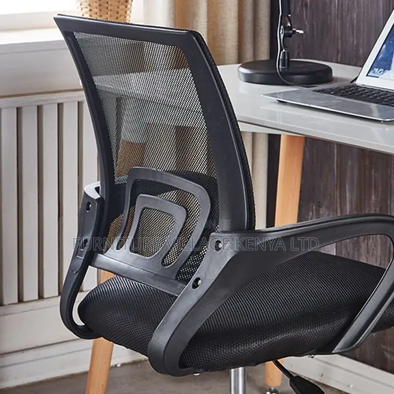 Office Chair:Swivel Mesh Desk Chair With Lower Back Support