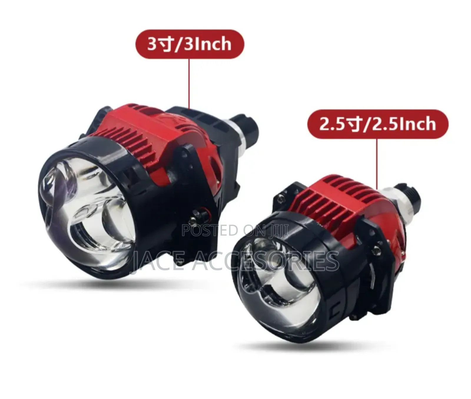 Headlight Biled  3'  Dual Laser  Projectors