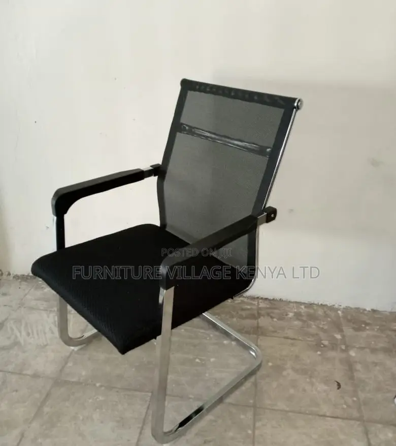 Office Chair:Mesh-Backed Conference Task Bow Office Chair