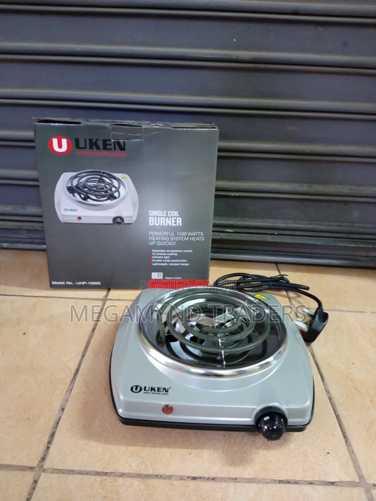 Electric Cooker / Single Coil Burner UKEN