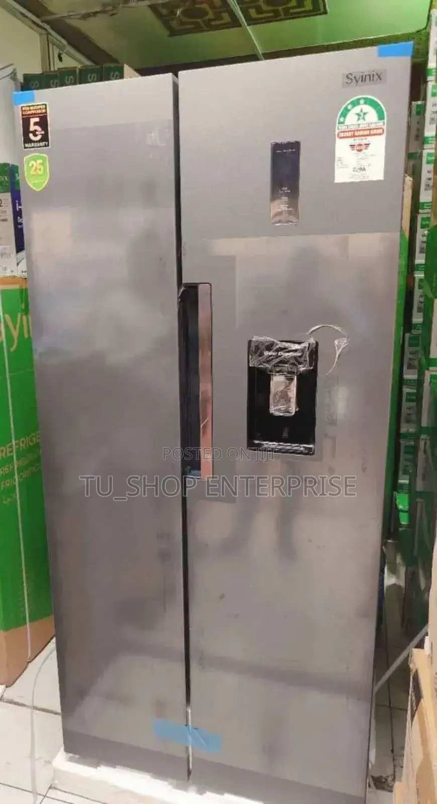 Syinix Side by Side 460 Litres! Synix Fridge