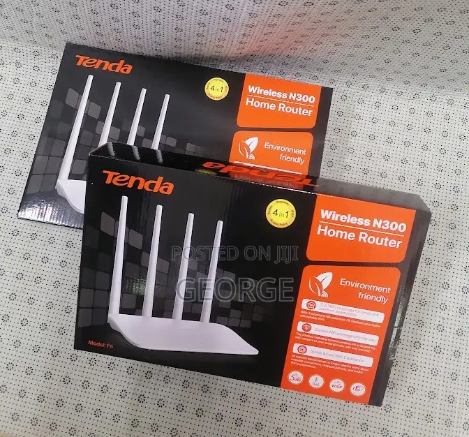 Tenda F6 Wireless Router 4 Antennaes