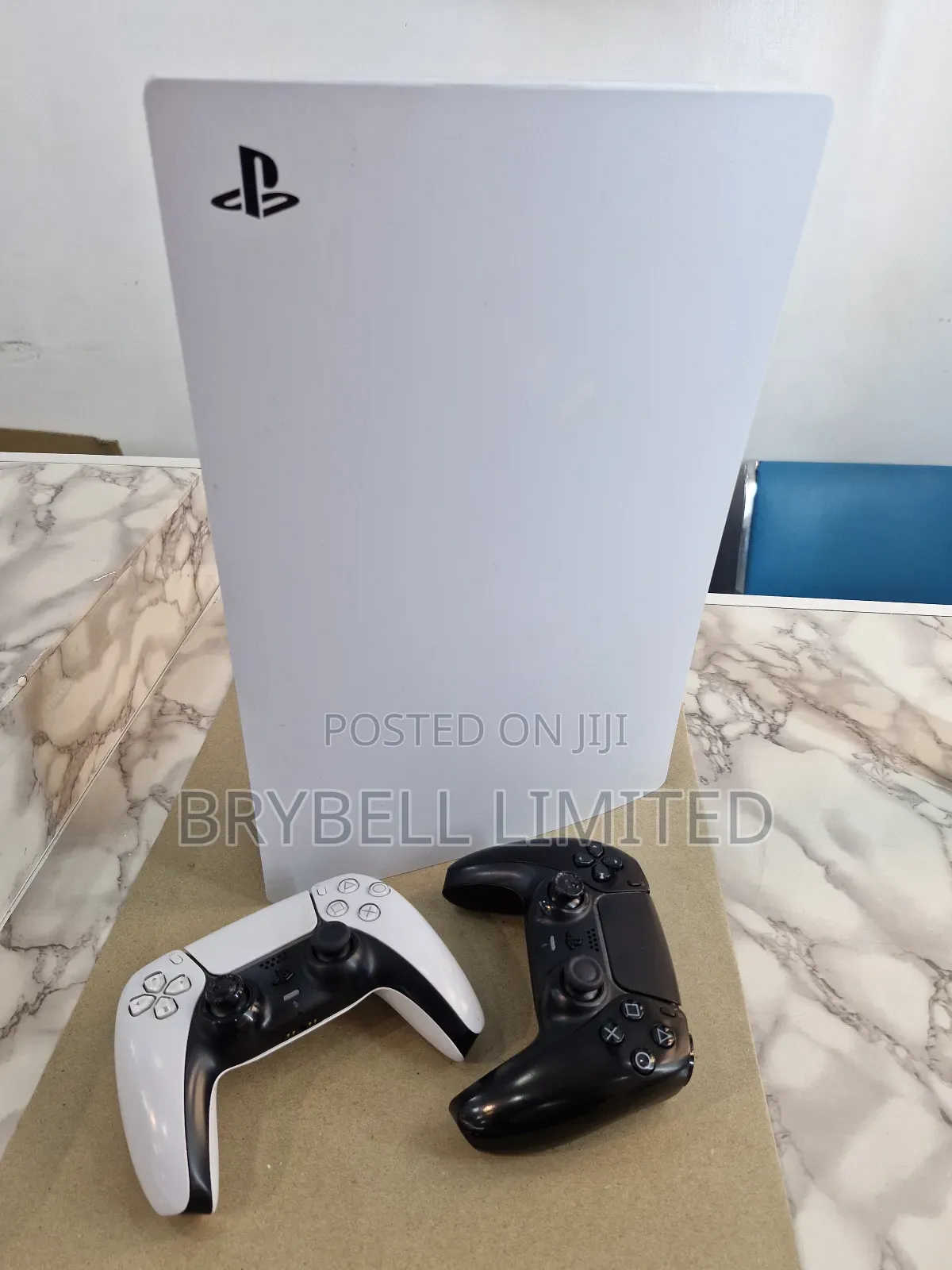 Playstation 5 Digital Edition With 2 Controllers ,5 Games