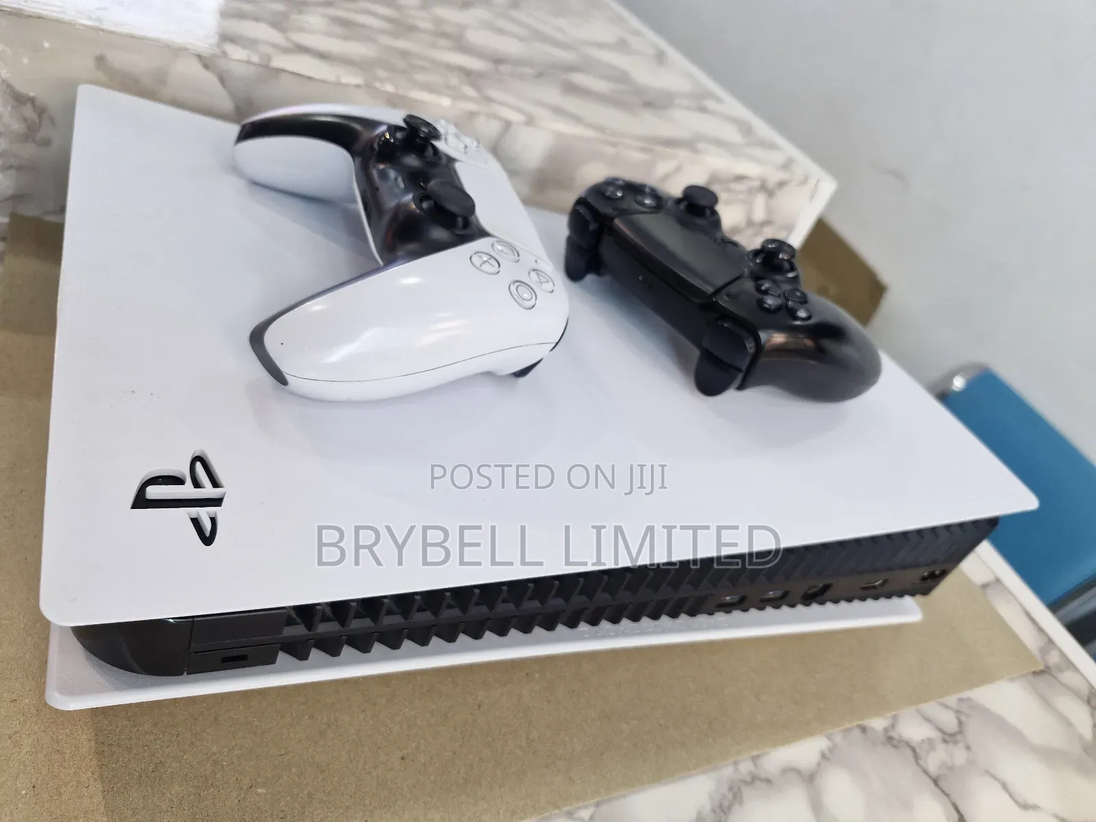 Playstation 5 Digital Edition With 2 Controllers ,5 Games