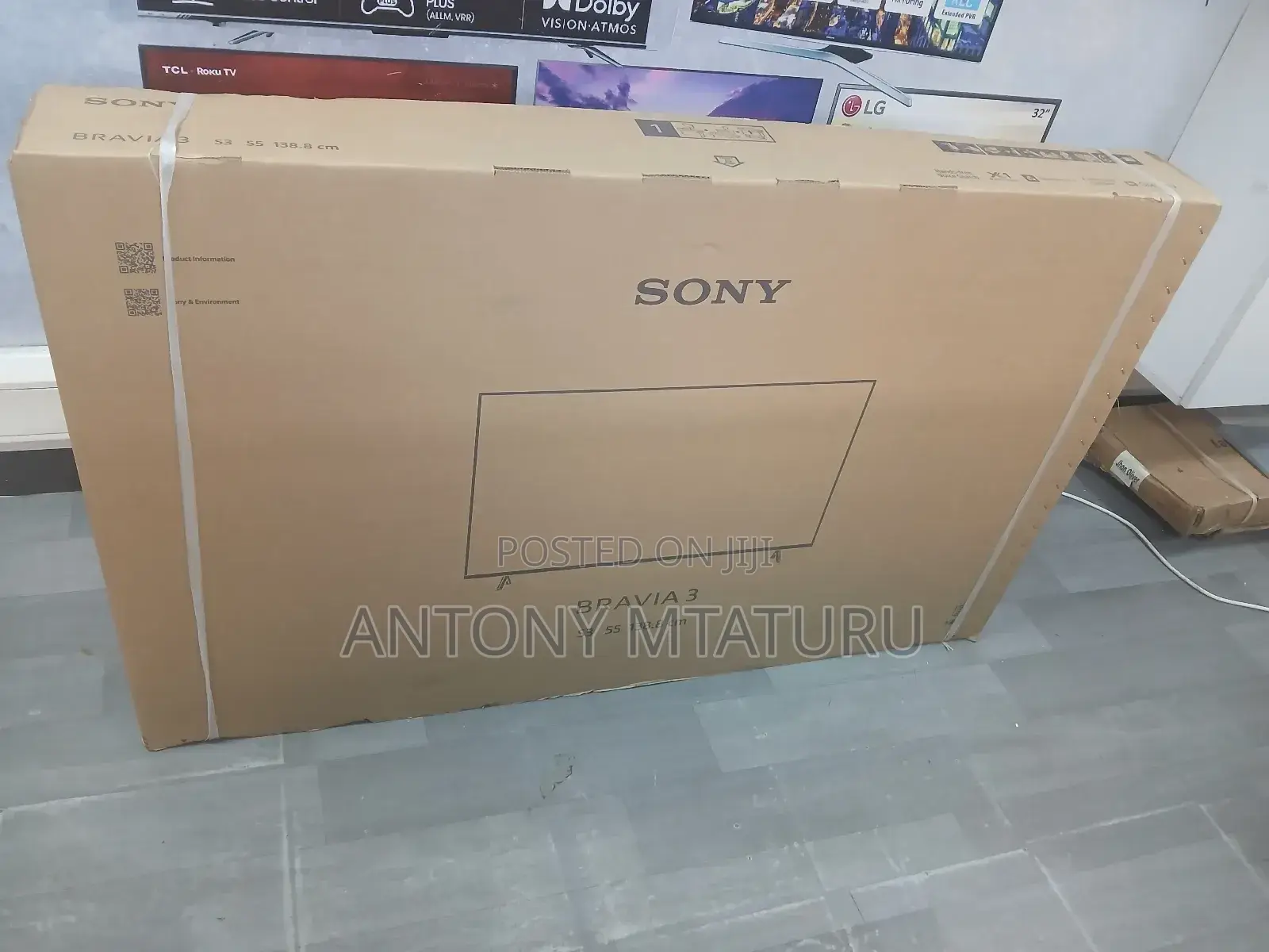 Sony Bravia 3 55” 55s30 Led HDR Google Tv (2024)