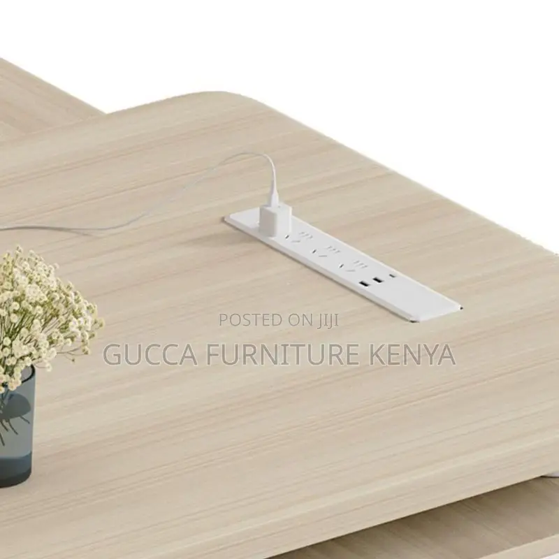 Desk's:180cm Office Desk With Built-in Cable Organization