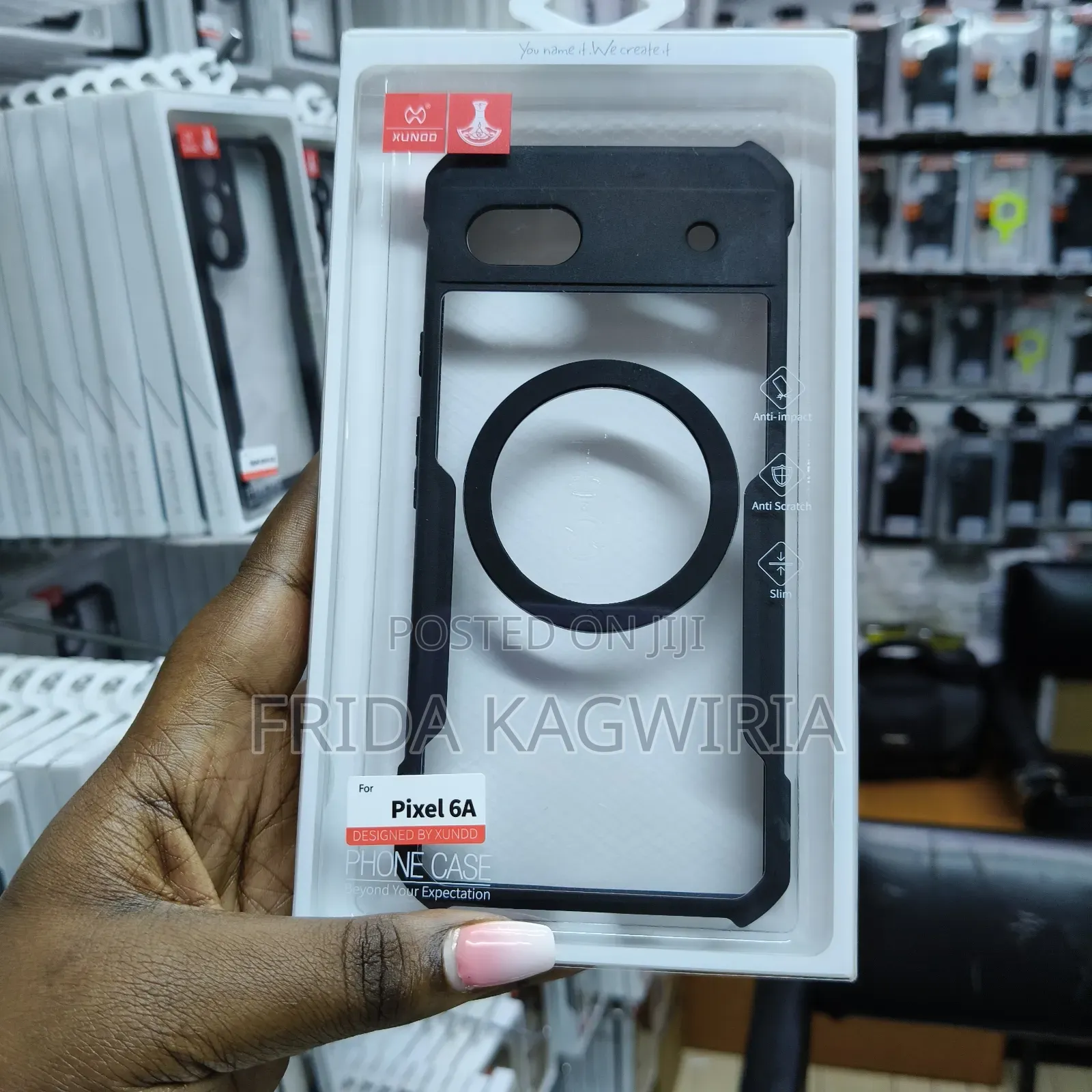 Google Pixel 6a Xundd Shockproof Clear Back Cover