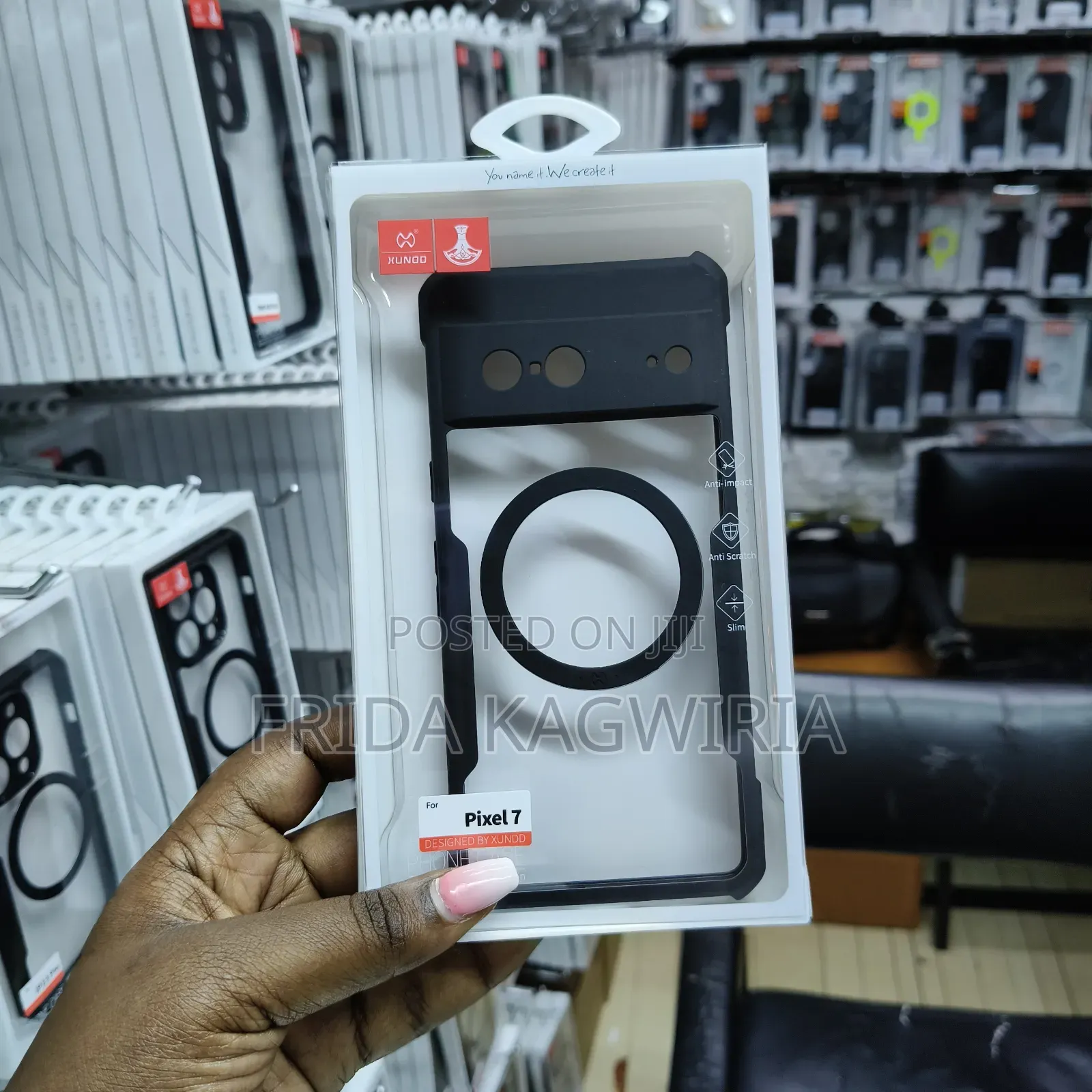 Google Pixel 7 Xundd Shockproof Clear Back Cover