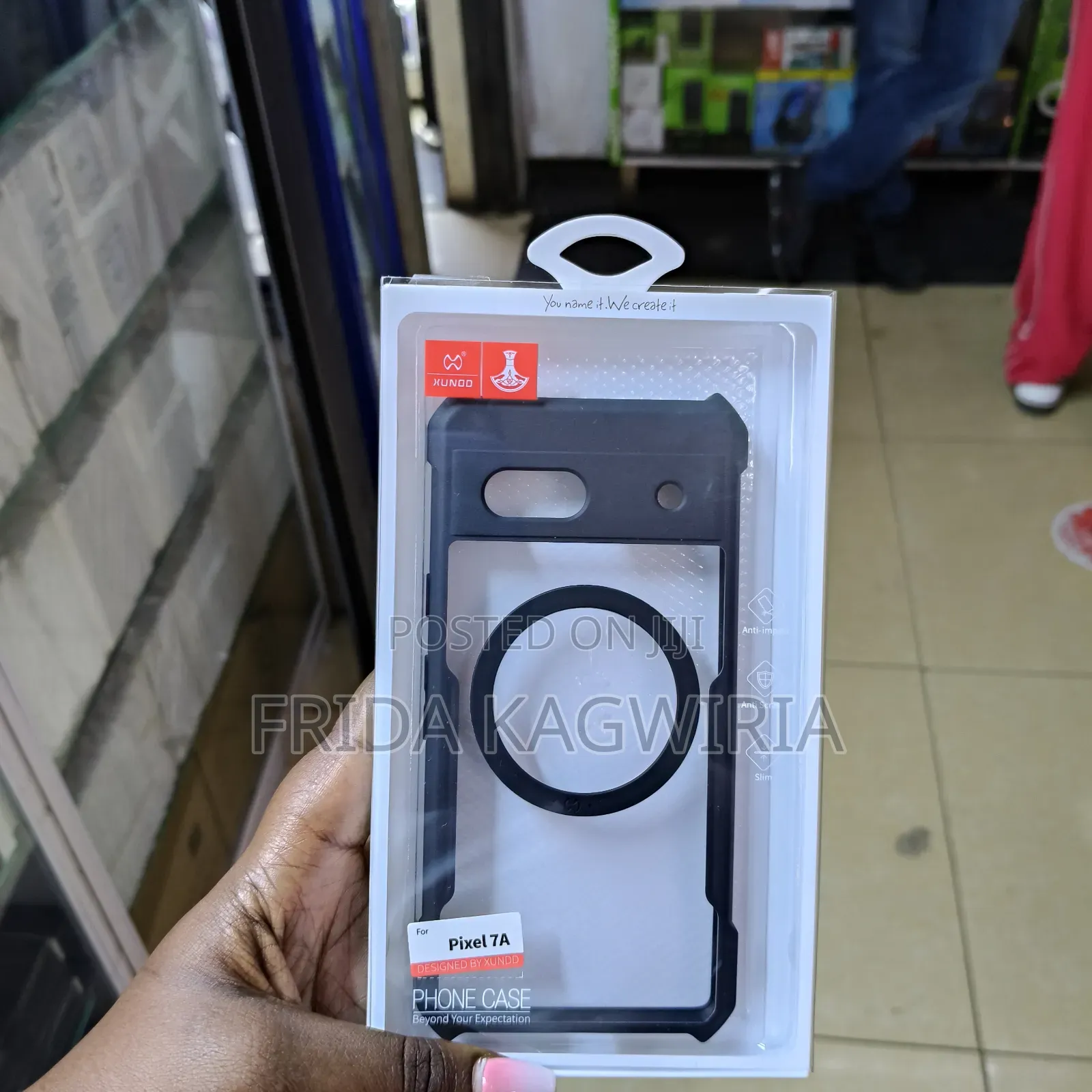 Google Pixel 7a Xundd Shockproof Clear Back Cover