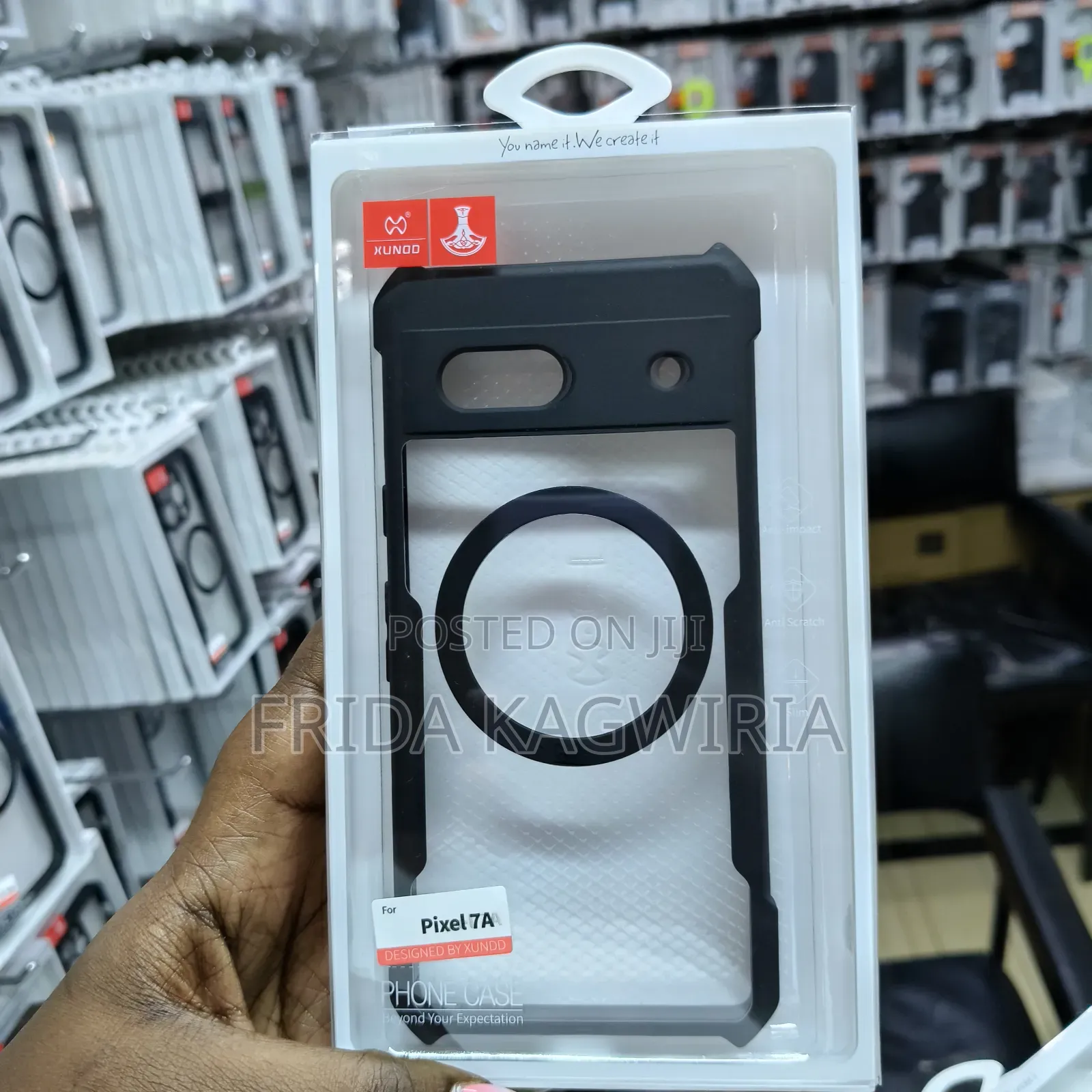 Google Pixel 7a Xundd Shockproof Clear Back Cover